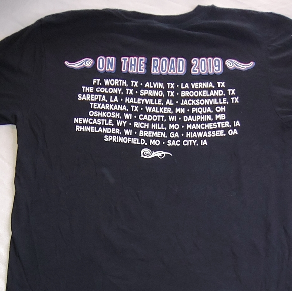 Neal McCoy On The Road 2019 Tour Cities on Back - Picture 2 of 8